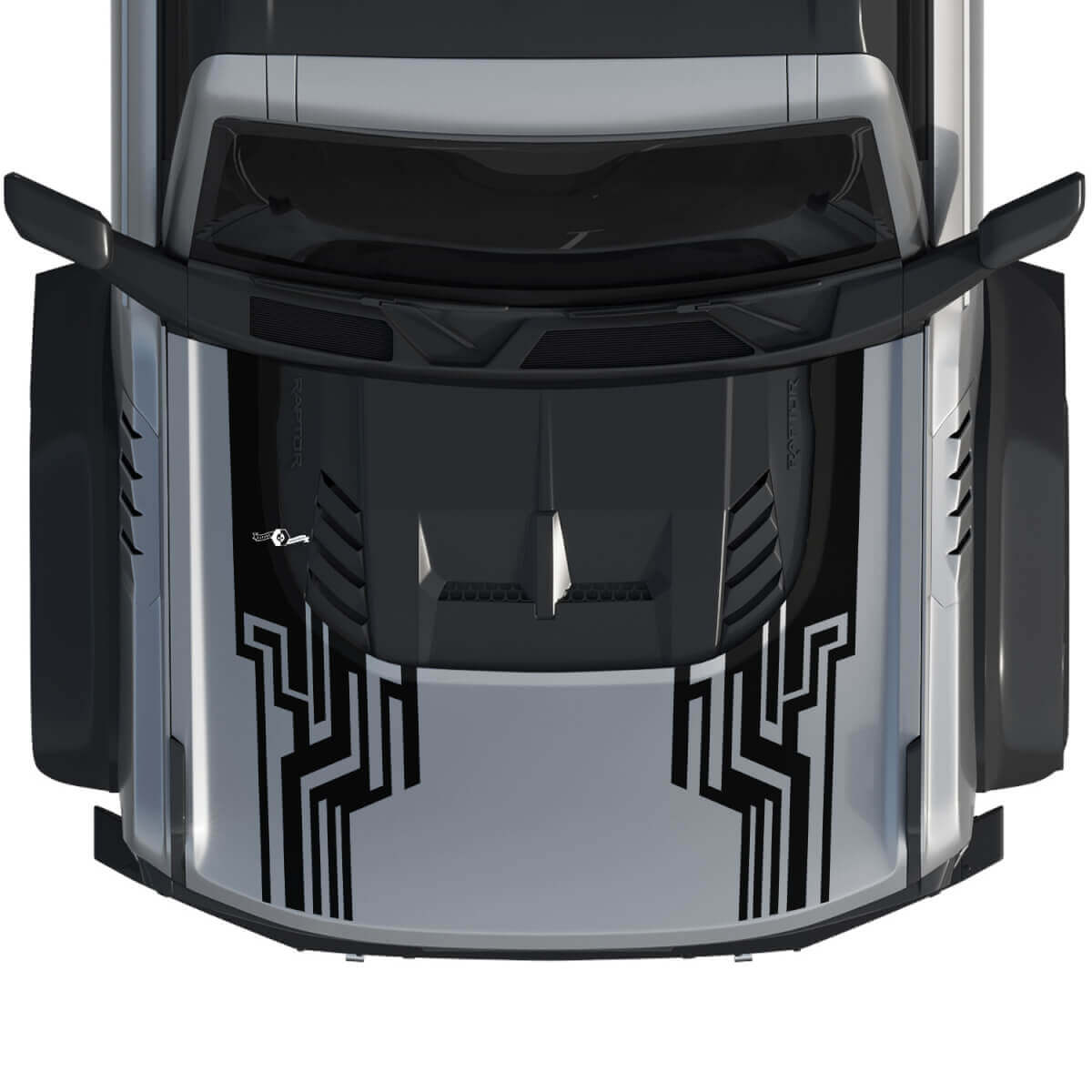 Hood Bronco Raptor Wrap Graphics Decal Sticker for Ford Bronco 2
