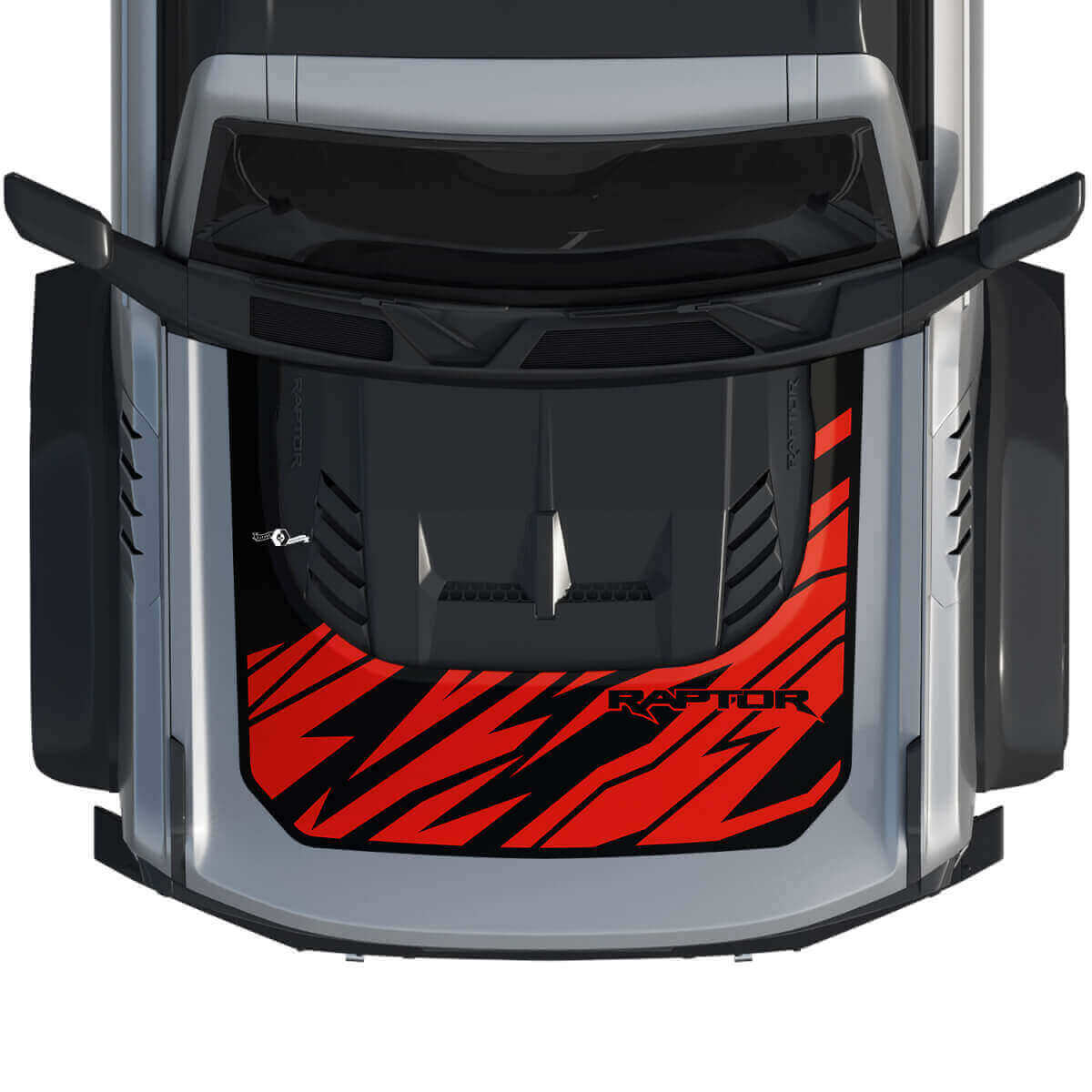 Hood Wrap Graphics Decal Sticker 5 For Ford Bronco Raptor