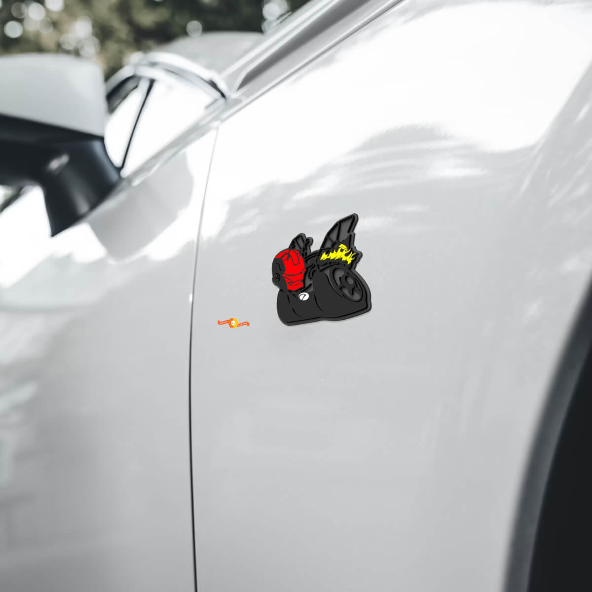 IronBee Pack Fender Tailgate Badge Emblem for Dodge Charger Challenger