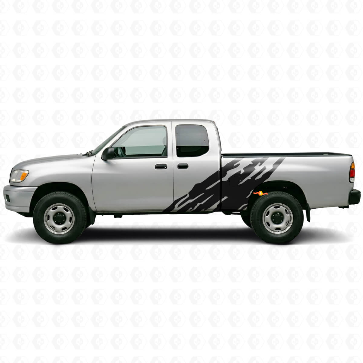 Mud Splash Graphic Side Vinyl Decal for Toyota Tundra 1999-2006