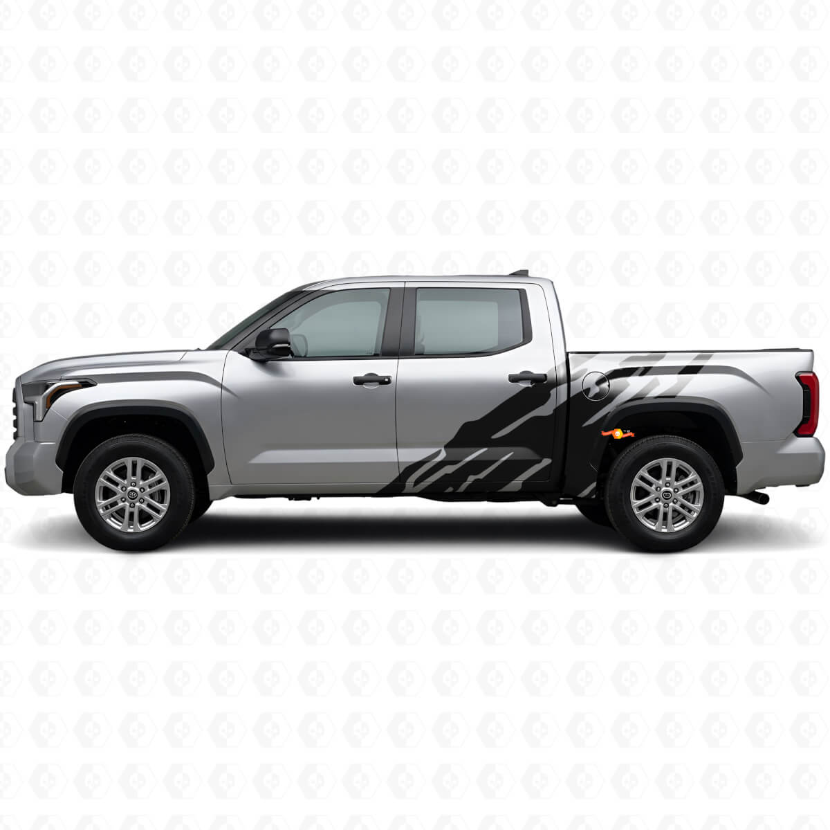Mud Splash Graphic Side Vinyl Decal for Toyota Tundra 2022+
