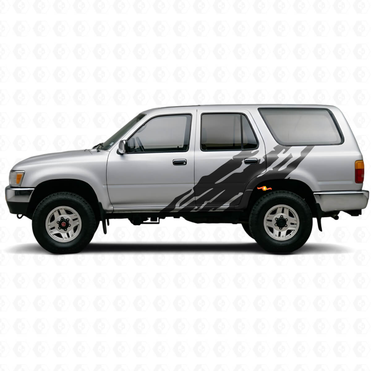 Mud Splash Graphic Side Vinyl Decal for Toyota 4Runner 1989-1995