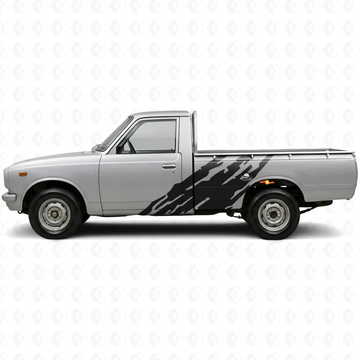 Mud Splash Graphic Side Vinyl Decal for Toyota Hilux 1968-1972