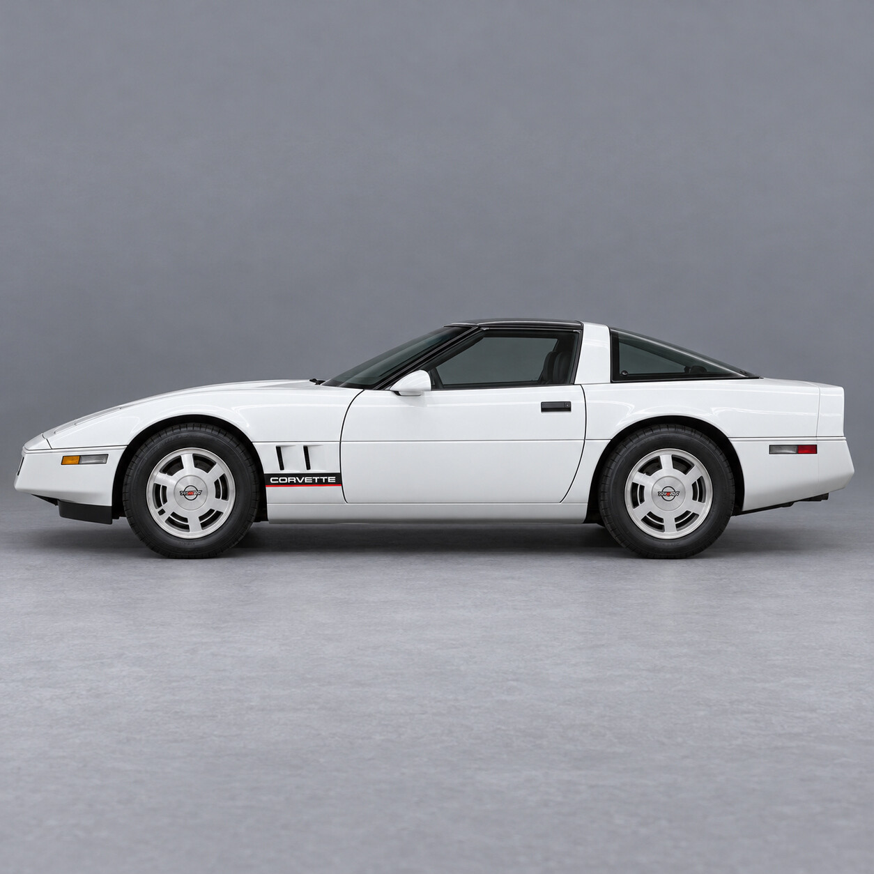 Gill Underline Fender Vinyl Decal Sticker for Chevrolet Corvette C4 1984