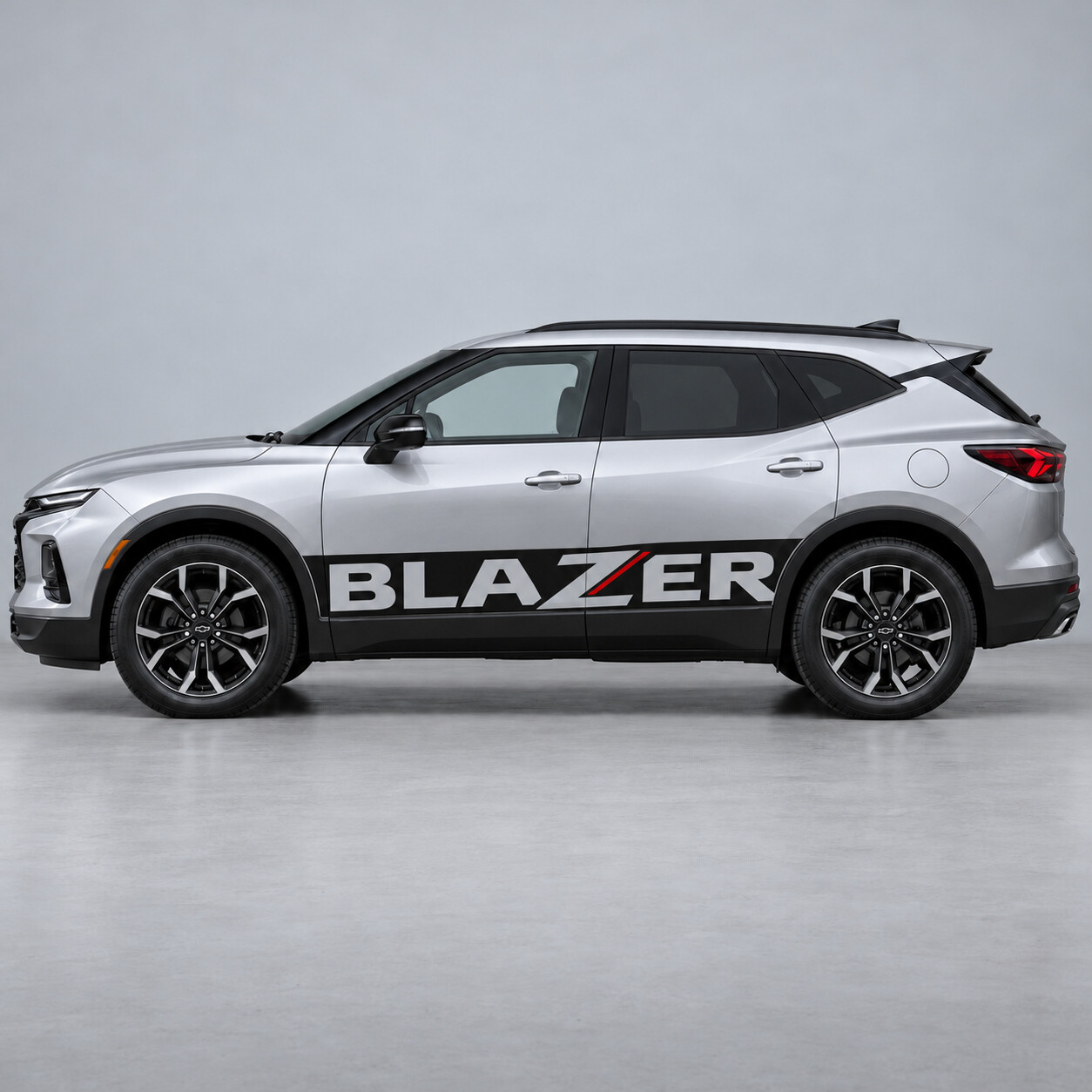 Z-Rise RS Side Vinyl Decal Sticker for Chevrolet Blazer RS Facelift 2023–2026
