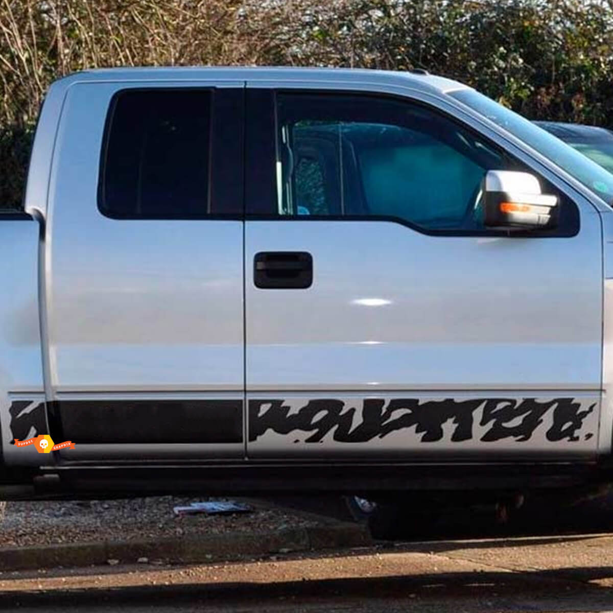 Sticker Graphic Decal for Door Panel Side Stripe for Ford F-150 Raptor