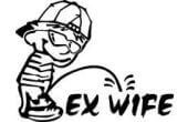 Pee on ex wife