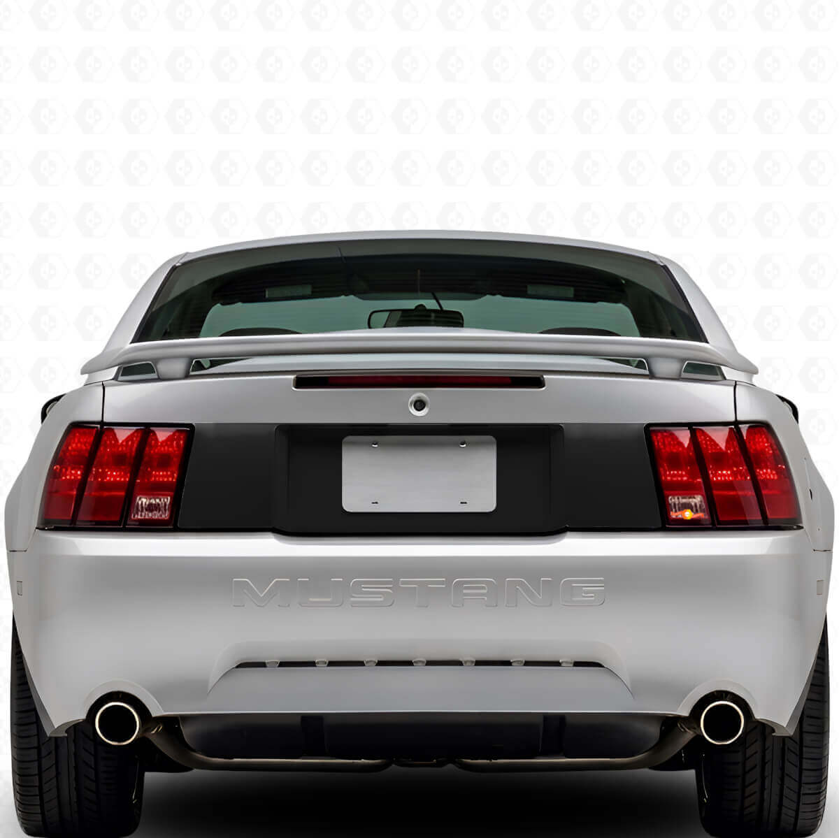 Blackout Rear Trunk Lid Panel Vinyl Decal for Musclecar Musclecarmodel 1999-04
