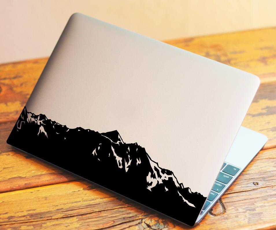 Mountains Laptop Vinyl Decal Sticker fits to 13  inch MacBook Pro or customize