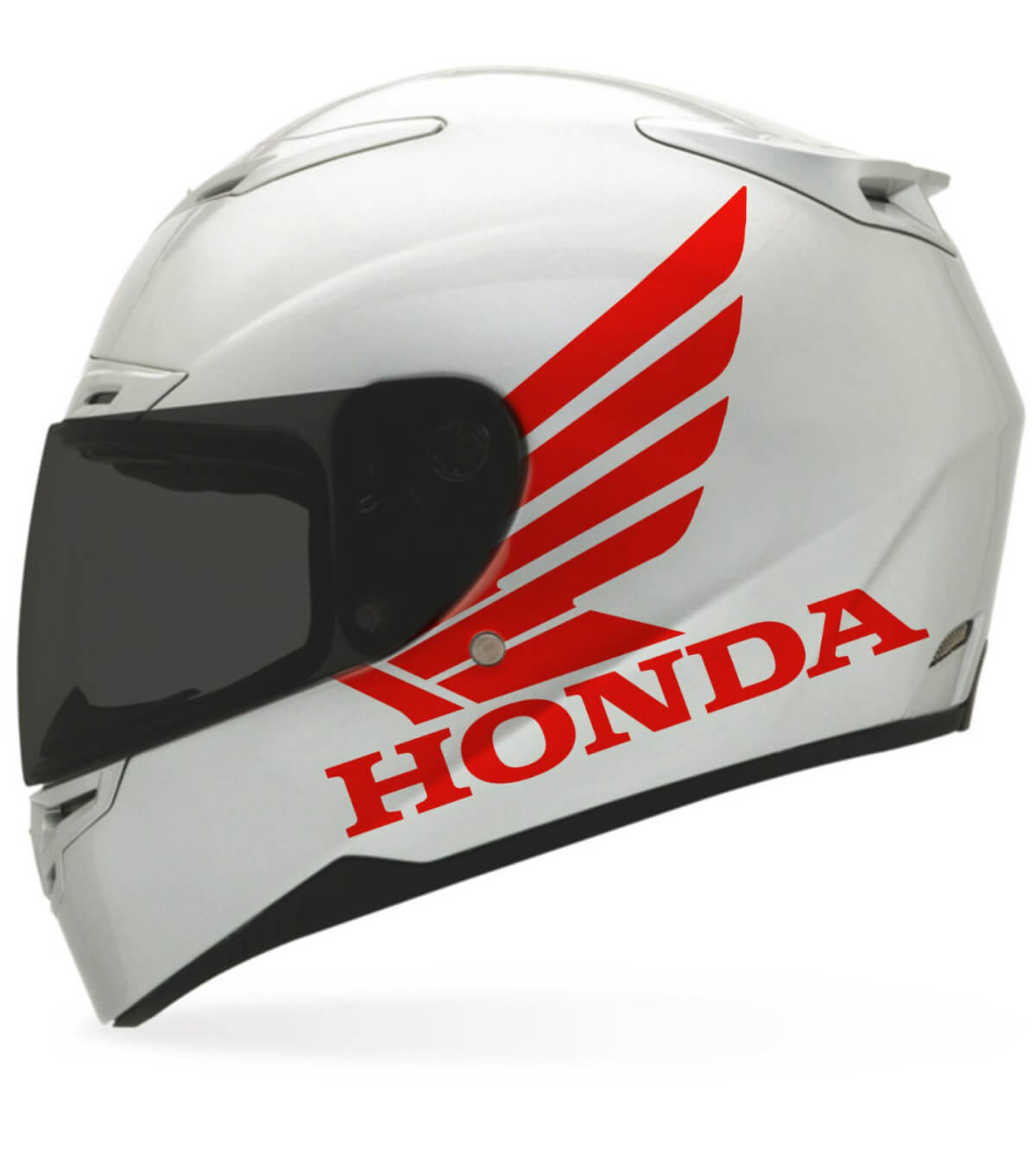 2 Honda sticker for helmet decal motorcycle parts dot shoel arai bell