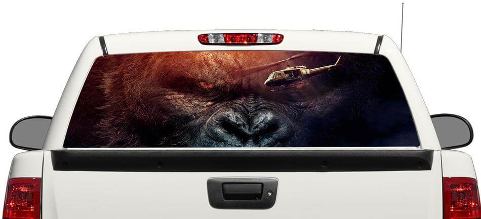 Kong Skull Island Rear Window Decal for Pickup Truck SUV