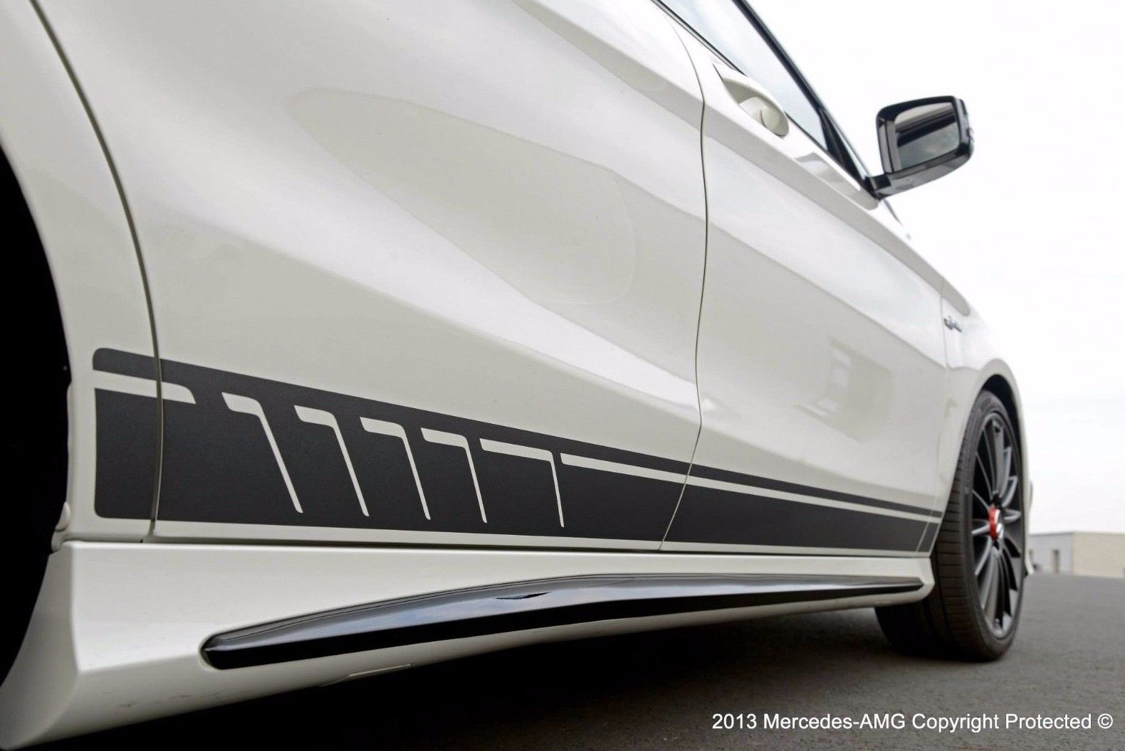 Style Stripes Vinyl Decal Sticker for Mercedes Benz CLA AMG Black

