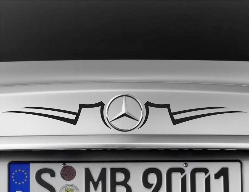 Tattoo Sticker Vinyl Decal Sticker Set For Mercedes Benz Cars SUVs CLA 250 CL45
