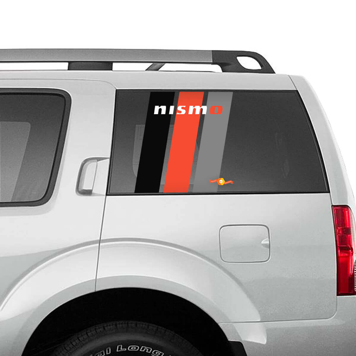 Nismo Heritage Stripes Vinyl Decal Sticker for Nissan Quater Window
