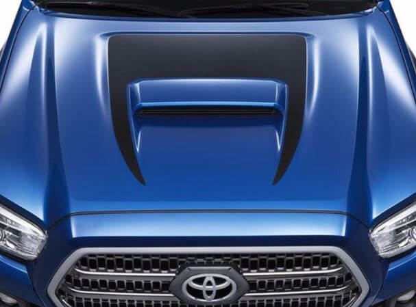 TRD Pro Style Hood Scoop Vinyl Decal for Toyota Tacoma 2016-2017