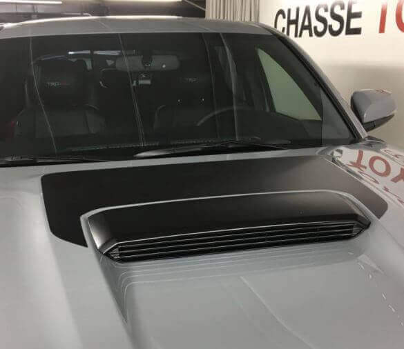 Blackout Hood and Scoop Vinyl Decal for Toyota Tacoma 2016-2023