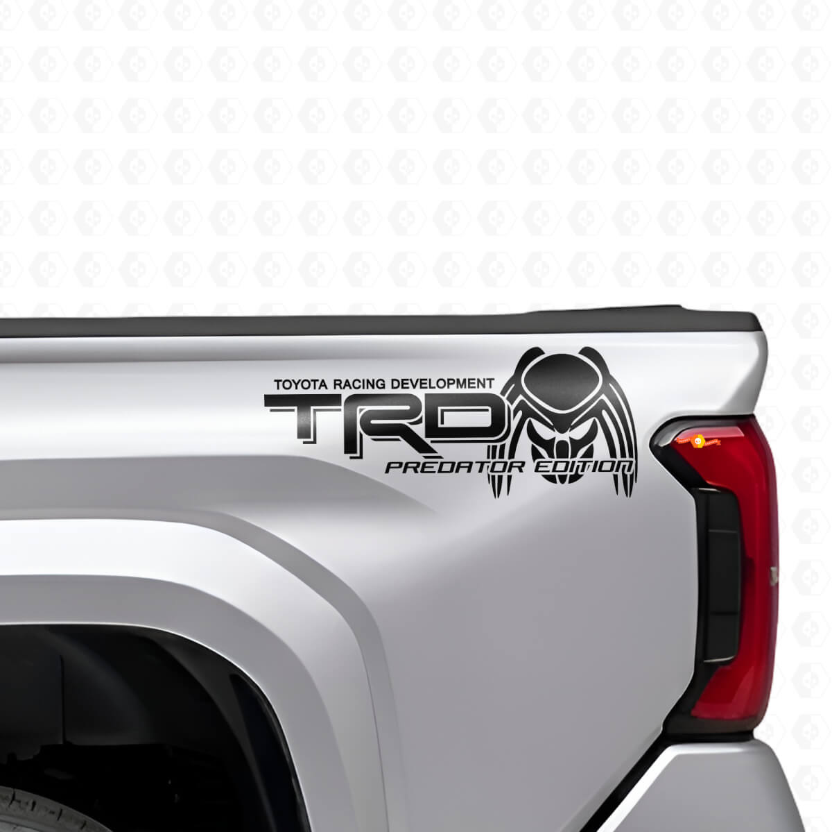 TRD Predator Edition Bedside Vinyl Decals Kit for Toyota Truck 