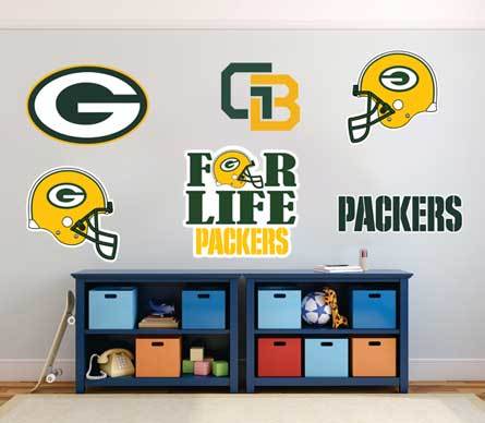 Green Bay Packers American football team National Football League (NFL) fan wall vehicle notebook etc decals stickers