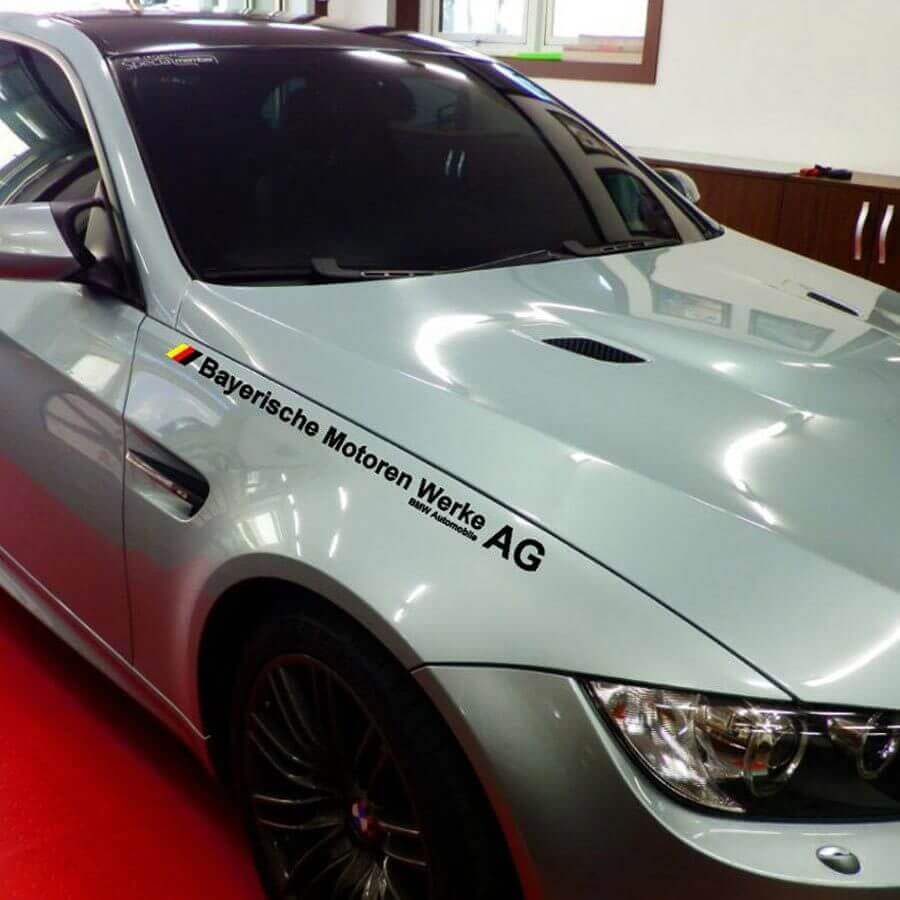 Bayerische Motoren Werke AG German Style Vinyl Decal for BMW
