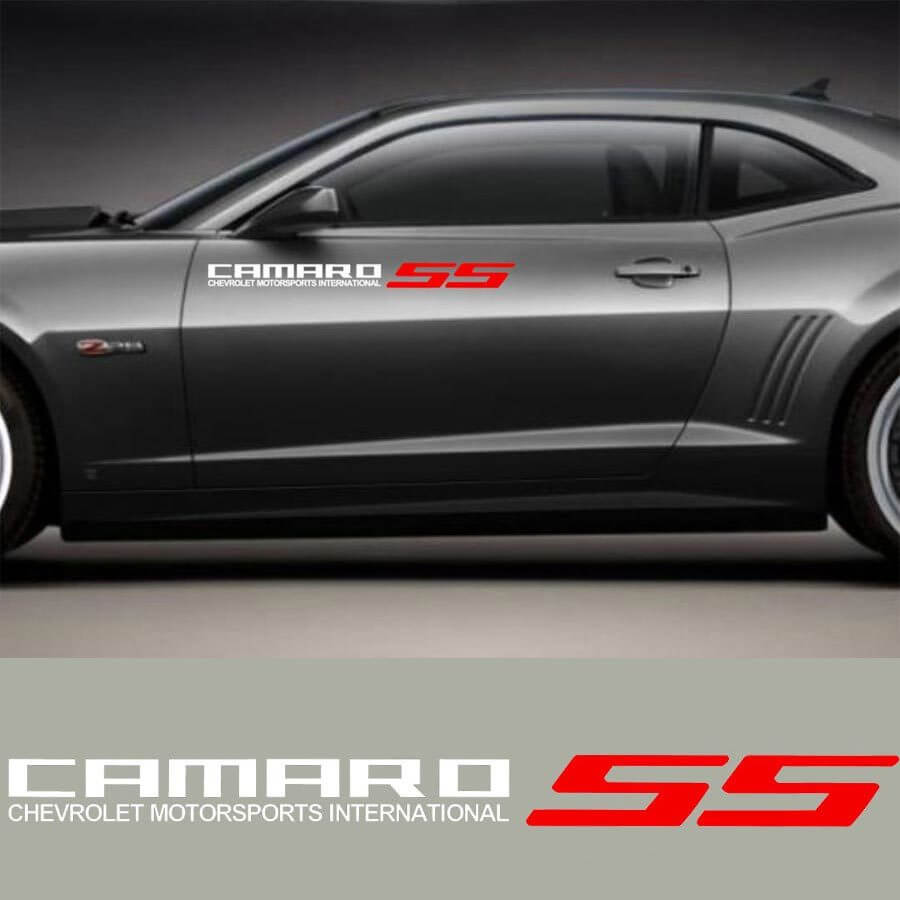 Camaro SS Lettering Door Vinyl Decal Sticker for Chevrolet Camaro