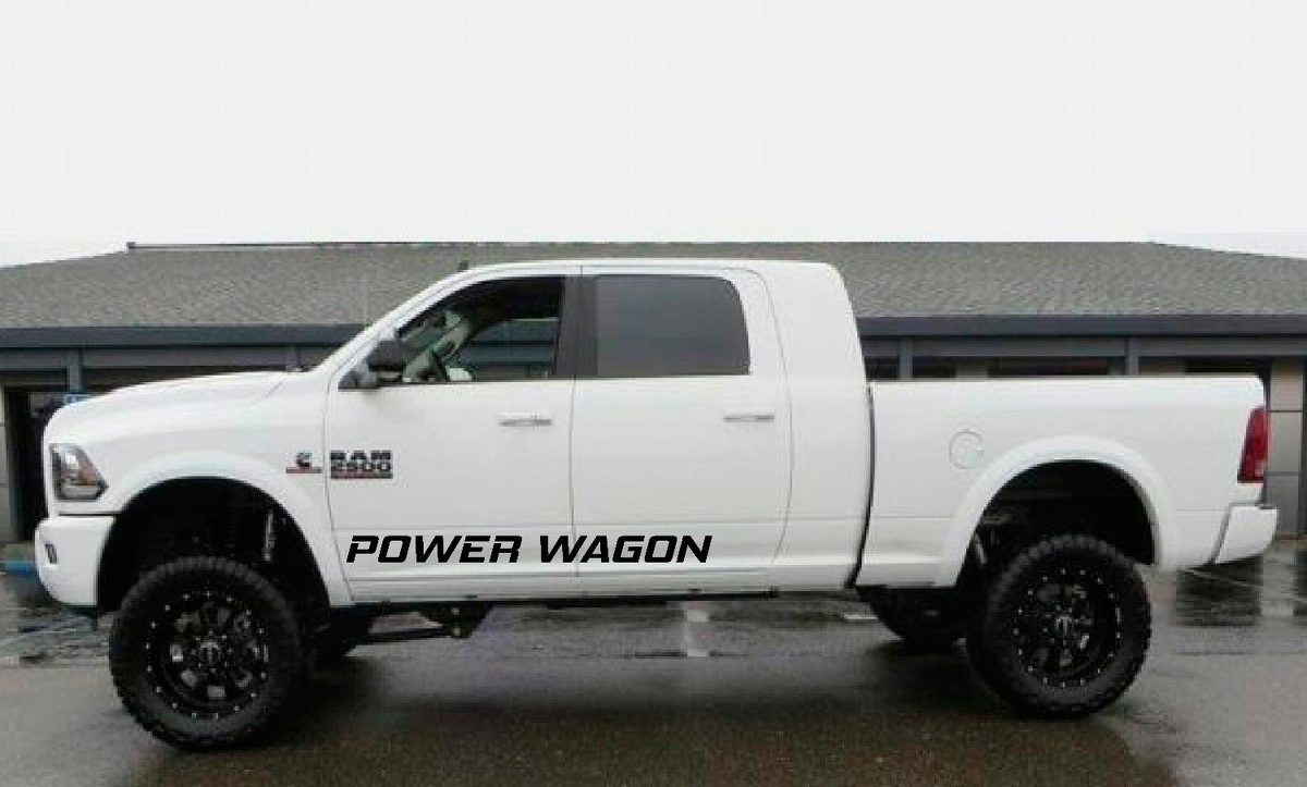 2 PC Set POWER WAGON Rocker 42