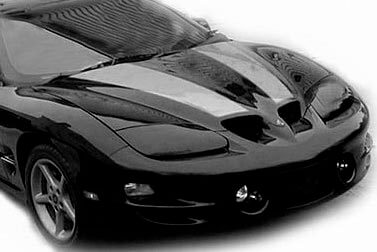 Twin Hood Stripes Vinyl Decal Kit for Pontiac Firebird 1998-2002