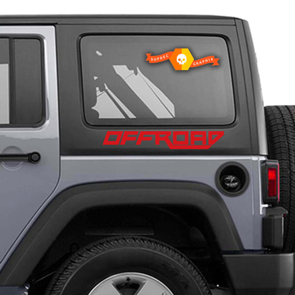 Lettering Decal Sticker Emblem Logo Vinyl Off Road F Type For Toyota Jeep Wrangler
