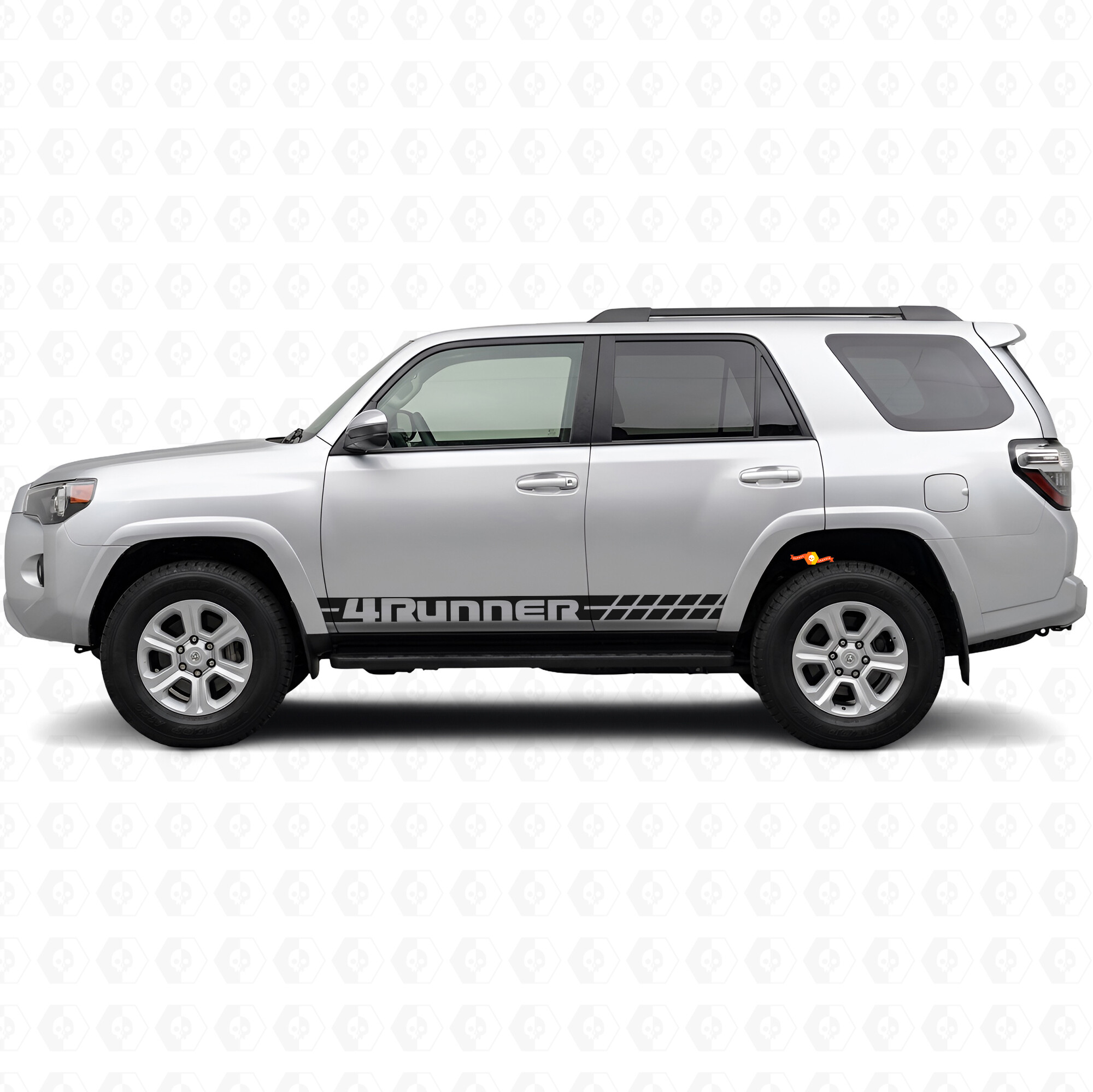 4Runner Rocker Stripes Side Door Vinyl Decal Sticker for Toyota 4Runner 2010-2017