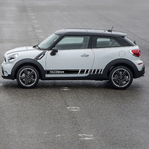 2X Multiple Color Graphics Strip Paceman Symbol Car Racing Vinyl Decal Sticker