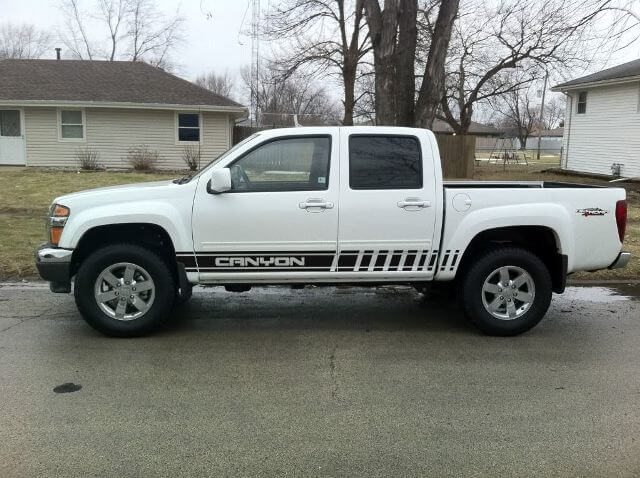 2X Multiple Color Graphics Strip Canyon Symbol Car Racing Vinyl Decal Sticker