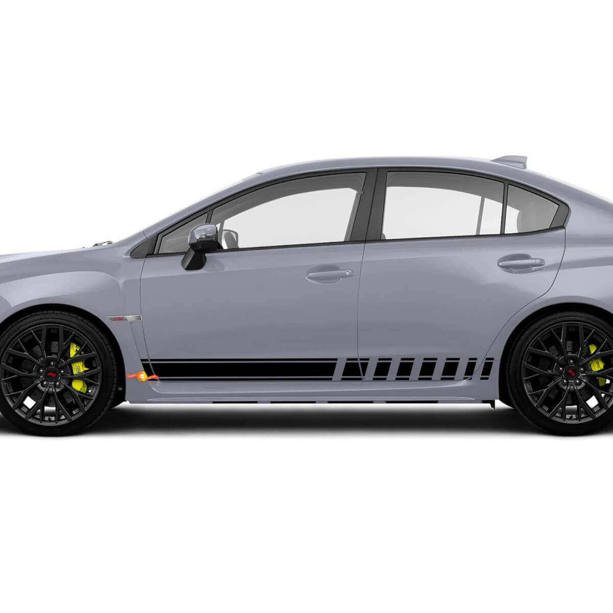 2X Multiple Color Graphics BRZ WRX IMPREZA Car Racing Vinyl Decal Sticker