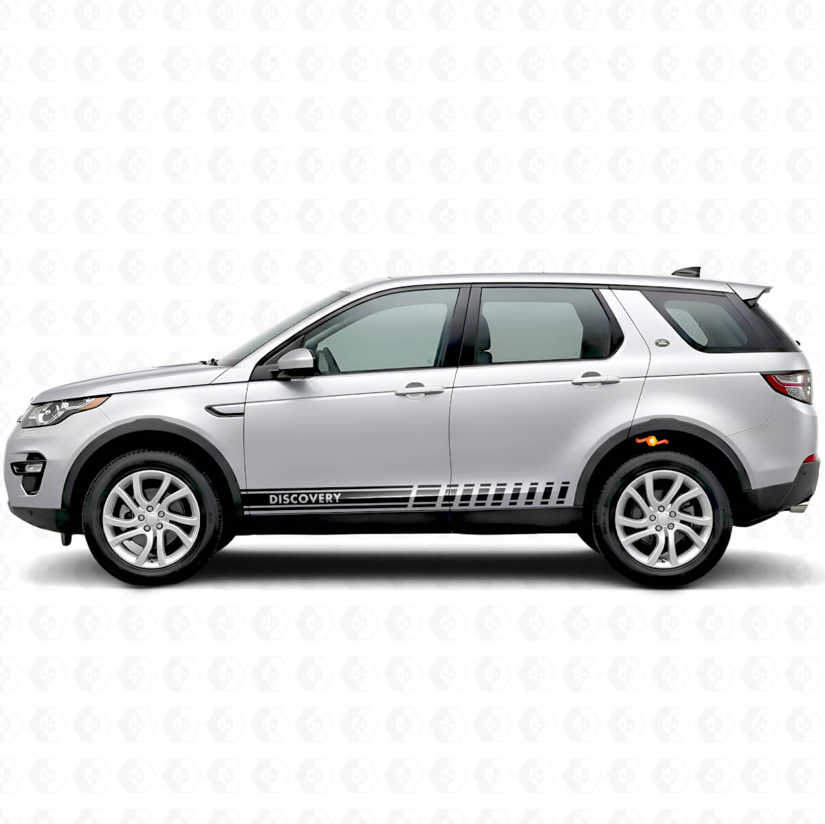 Accent Stripes Side Vinyl Decal Sticker for Land Rover Discovery
