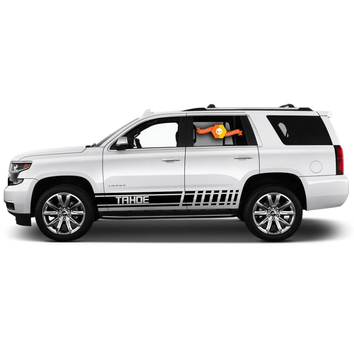 2X Multiple Color Graphics Chevrolet Tahoe Symbol Car Racing Vinyl Decal Sticker
