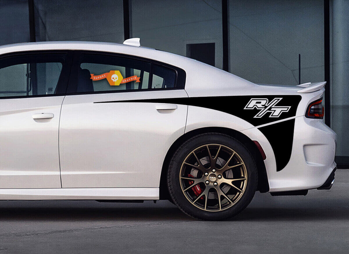 R/T Rear Quarter Side Stripe Hemi SRT RT SCAT for Dodge Charger
