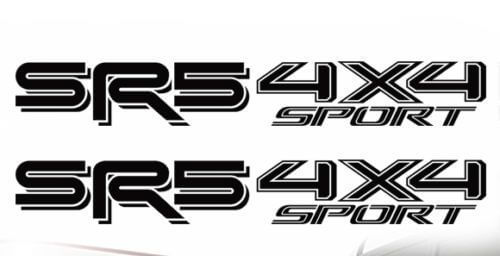 Toyota SR5 4X4 sport 2016 2017 Tacoma Tundra Truck Pair Decals Sticker 2 Decal