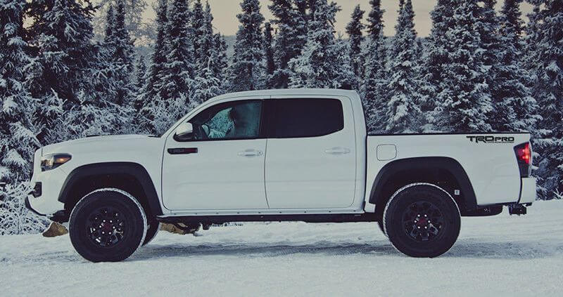 TRD PRO Toyota Racing Development Tacoma Tundra Bed Side Vinyl Decals Stickers