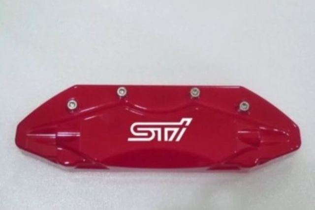 STI Suba Brake Caliper High Temp Vinyl Decal Sticker (Any Color)