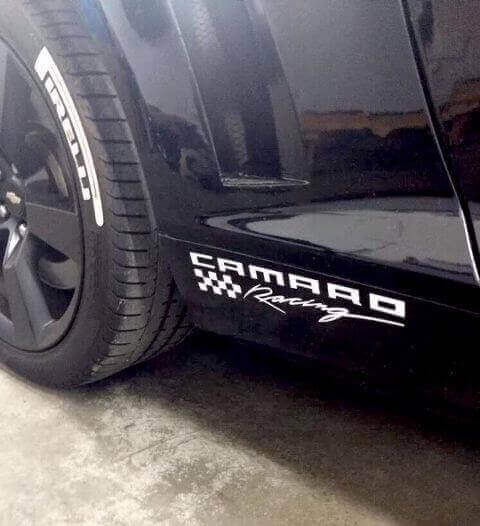 Camaro Racing Side Skirt Vinyl Decal Kir for Chevrolet Camaro