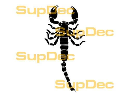 Scorpion Vinyl Art Wall  Window Bathroom Sticker Decal  #10