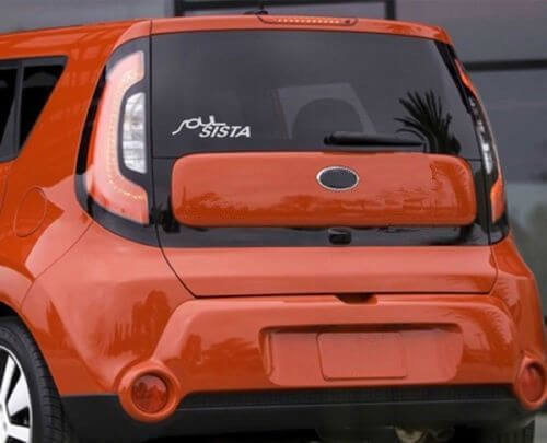SISTA Decal Graphics Stripes Rally Vinyl Sticker for KIA SOUL

