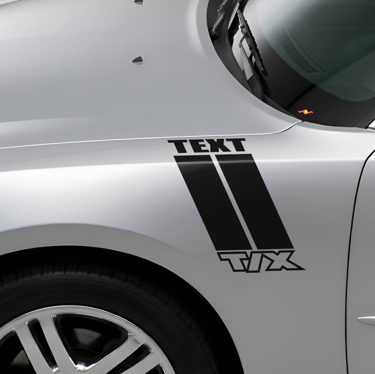 Custom Side Hash Vinyl Stripes Decal Kit for Dodge Durango