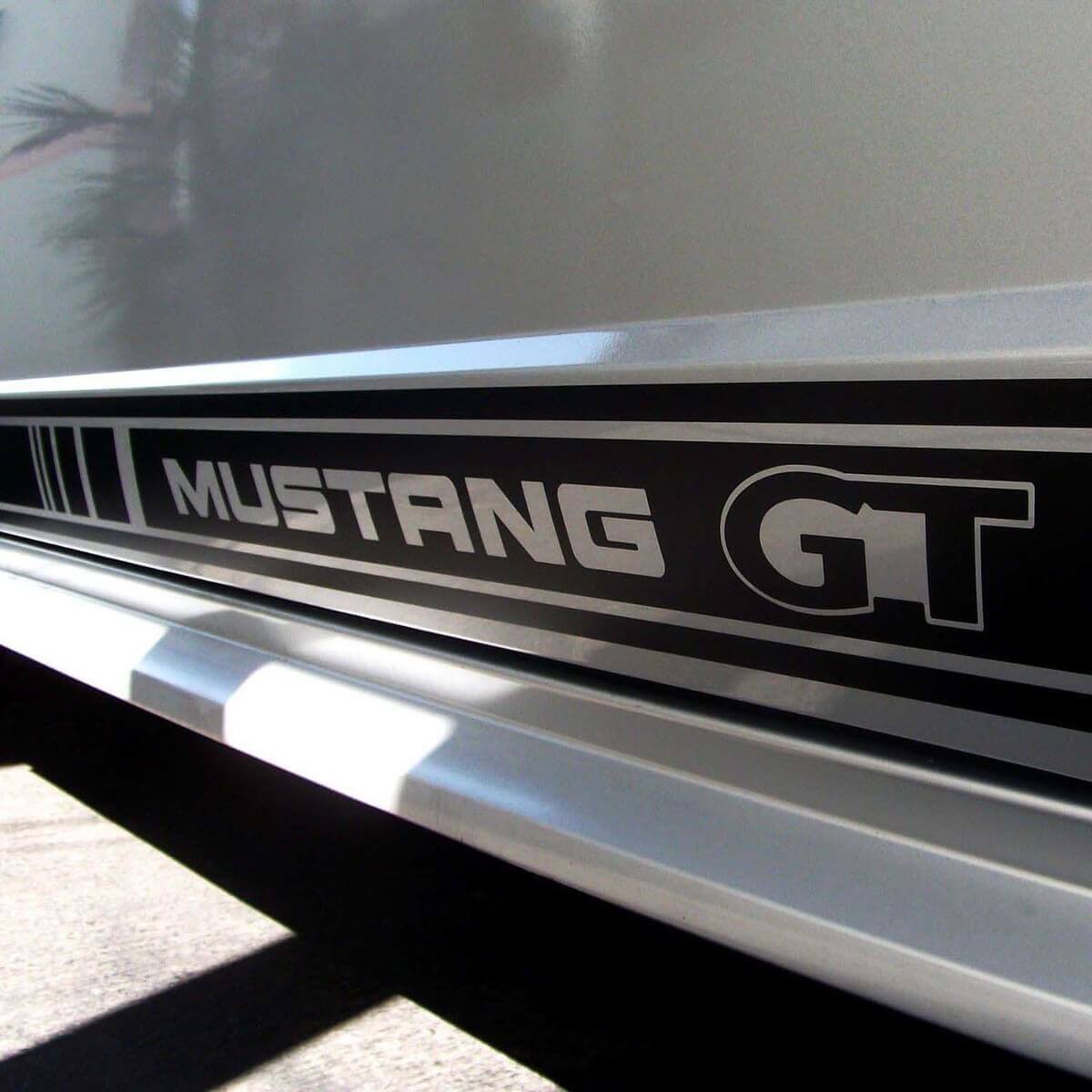 Musclecarmodel GT Lettering Side Stripes Vinyl Decal Kit for Musclecar Musclecarmodel 