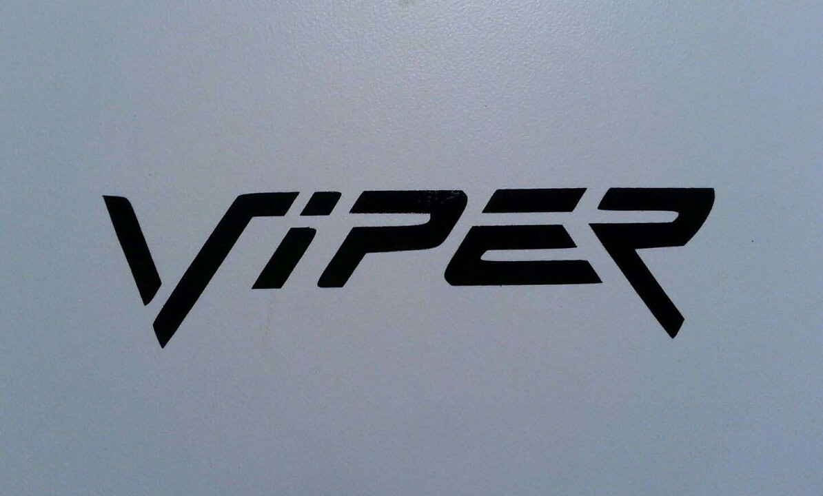 Viper Logo Vinyl Decal for Dodge Plymouth Cuda Challenger Demon