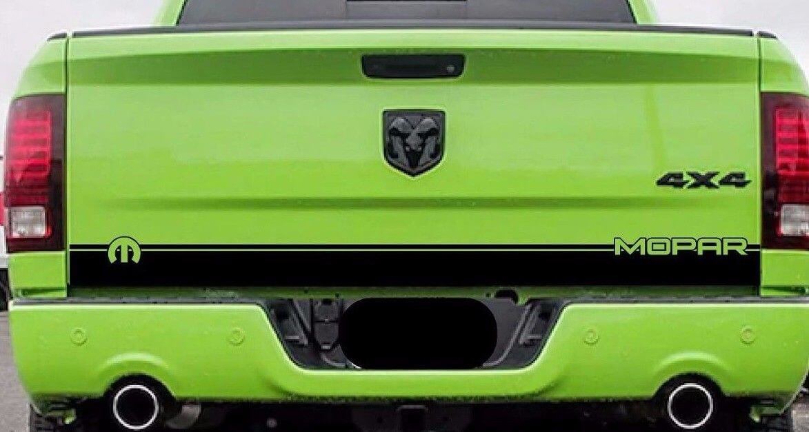 Mopar Tailgate Stripe Vinyl Decal for Dodge Ram 1500 2009-2018