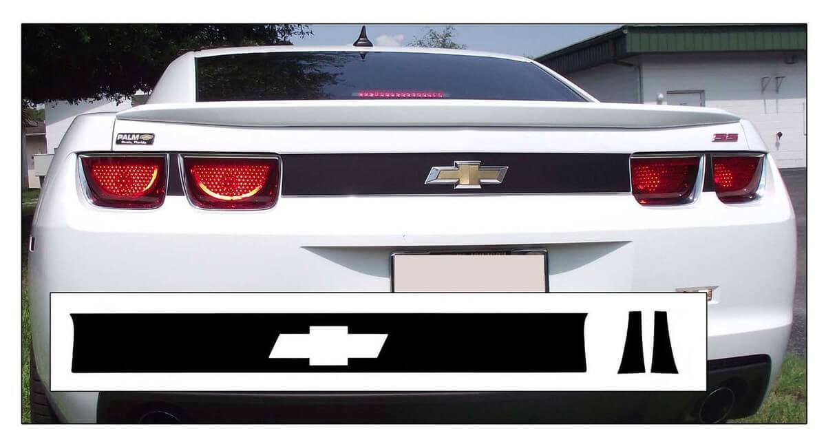  Accent Rear Trunk Stripe Vinyl Decal for Chevrolet Camaro 2010-2013