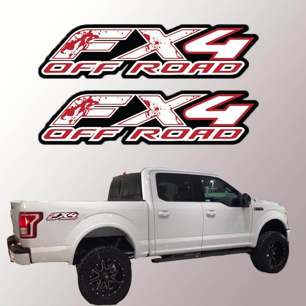 Ford FX4 Blood Zombie Vinyl Decal Truck Bed Sticker F150 F250 F350 4x4