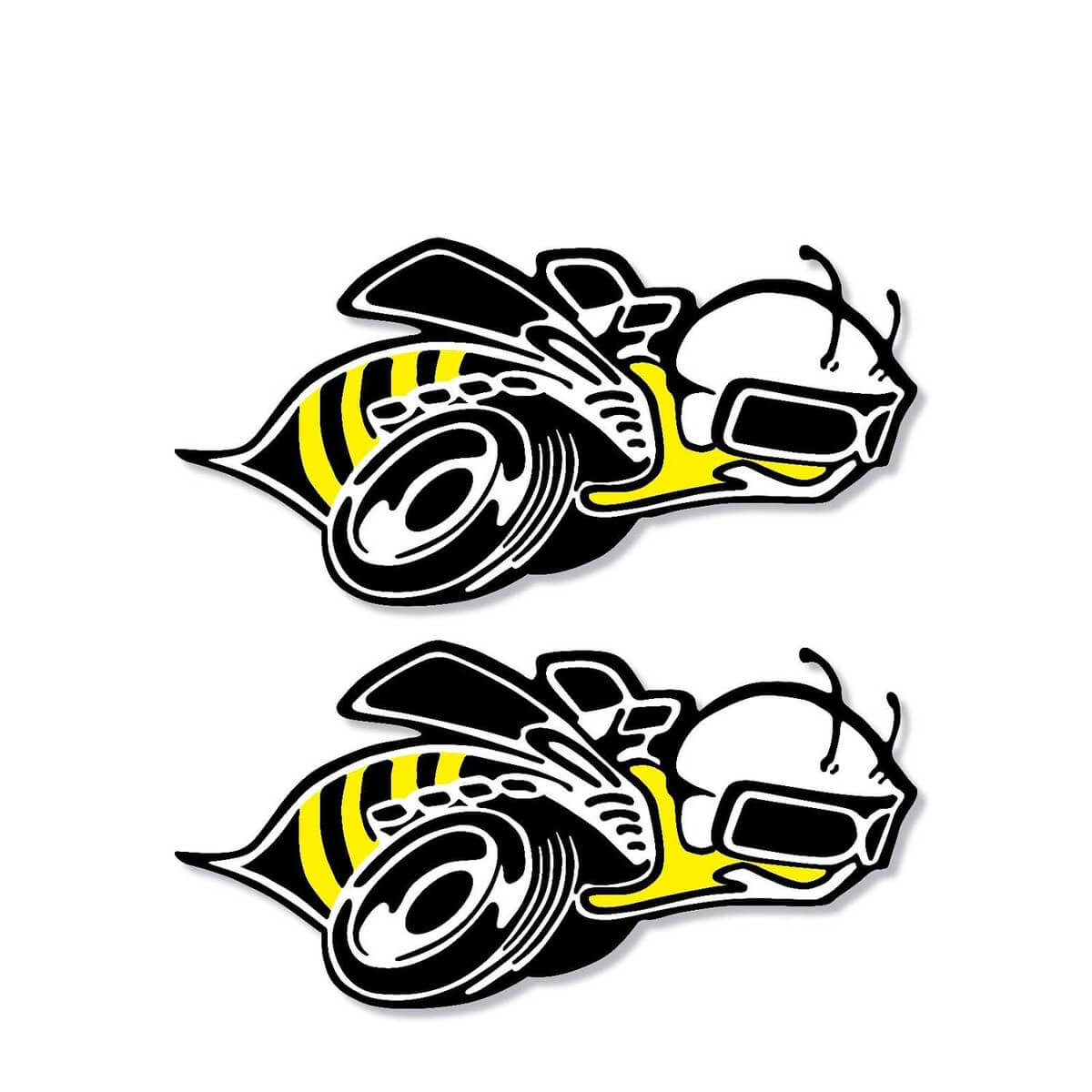 Super Bee Full-Color Vinyl Decals for Dodge 