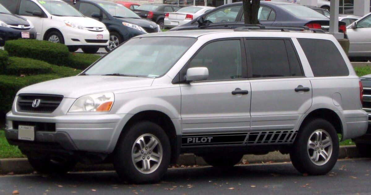 2X Multiple Color Graphics Symbol Car Racing Vinyl Decal Sticker for Honda Pilot