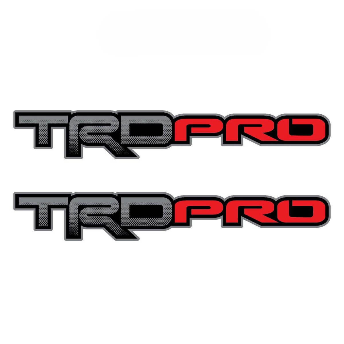 TRD Pro Logo Universal Vinyl Decal Sticker for Toyota Tacoma