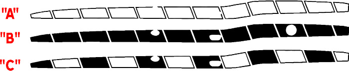 2008 & Up Dodge Challenger Full Length Upper Bodyline Strobe Side Stripe Kit